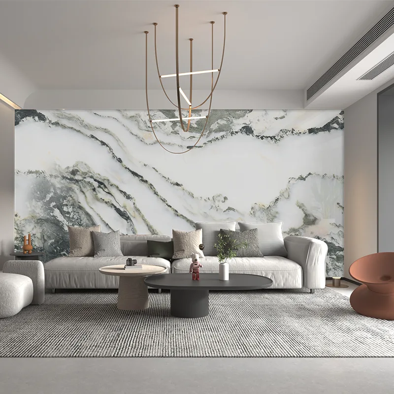Maastiku seeria marmorist taustaga seinapaneel